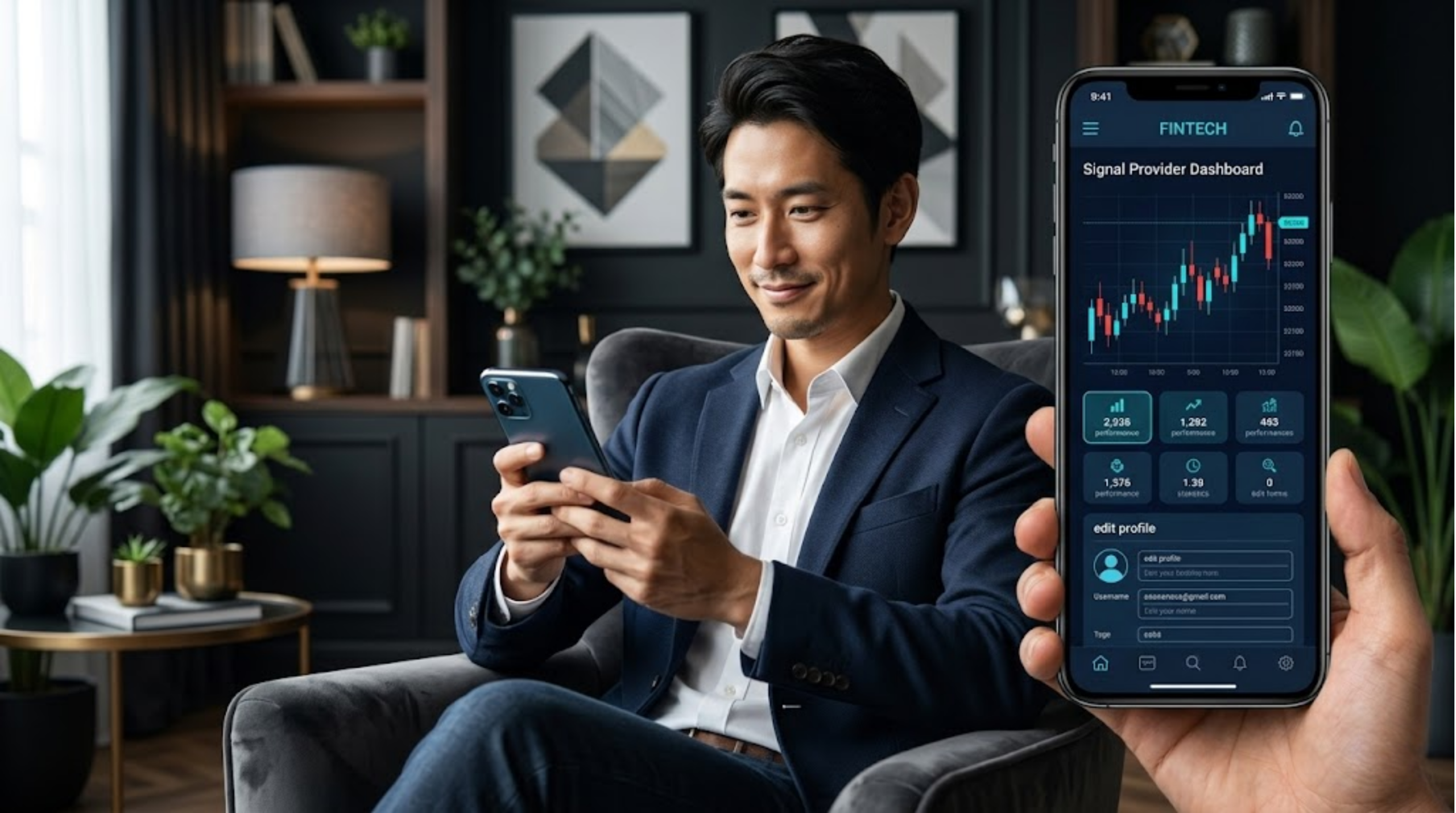 シグナルプロバイダー設定画面のイメージ画像